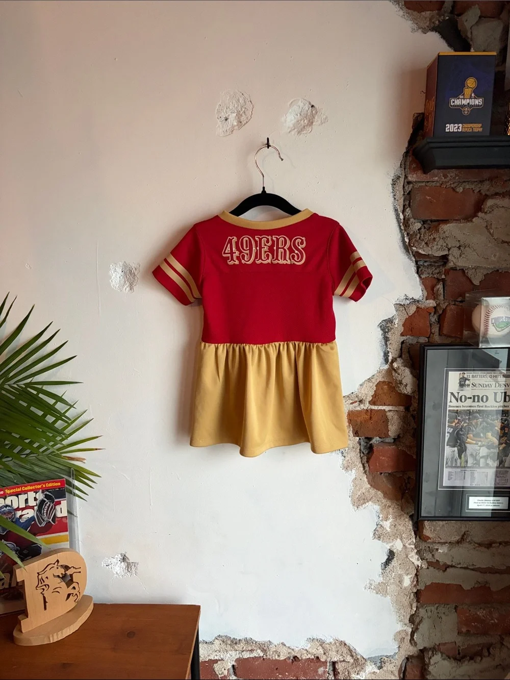 San Francisco 49ers Toddler Dress Size 2T